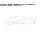 Low square coffee table Govone