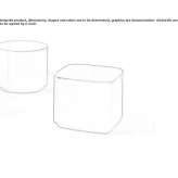 Polimex® square coffee table Tavira