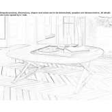 Low square coffee table made of marble Deliktas