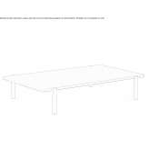 MDF coffee table Mission