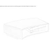 A low, wooden coffee table with storage space Guelph