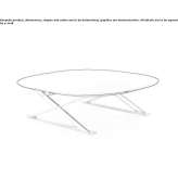 Low square coffee table made of MDF Deliktas
