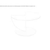 Round glass coffee table Whalley