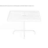 Rectangular birch coffee table Icononzo