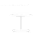 Round coffee table Balint