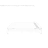 Rectangular coffee table Zuoz