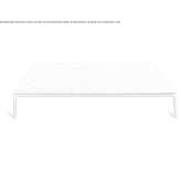 Low coffee table with a Carrara marble top Westdale