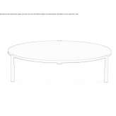 MDF coffee table Mission