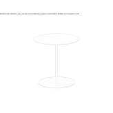 Fenix-NTM® round high side table Carencro