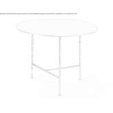 Round steel coffee table Tanaco