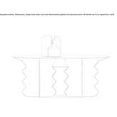 Low coffee table Coana