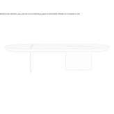 Low MDF coffee table for the living room Alajuela