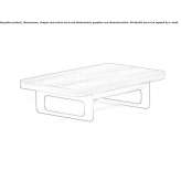 Multifunctional wooden table Erdeven