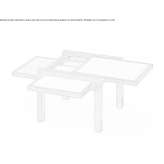Solid wood coffee table Iffendic