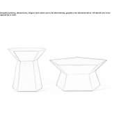 Metal coffee table for the living room Weipa