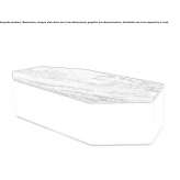 Marble coffee table Orsay