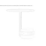Tall MDF side table for the living room Alajuela