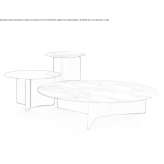 Round coffee table Cowes