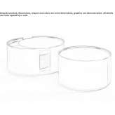 Round coffee table Brucken