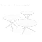Wooden side table Crusnes