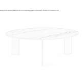 Round marble coffee table Pucusana