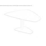 Wooden coffee table Seilles