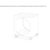 Slab coffee table on wheels Cascas
