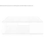 Stolik kawowy z marmuru i drewna Desinic