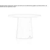Chestnut coffee table Asendorf