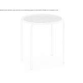 Round cork coffee table Tuchin