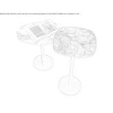 Marble coffee table Ponte