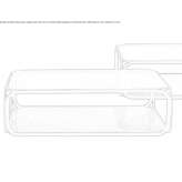 Low rectangular metal coffee table with glass top Jatznick