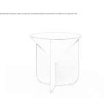 Round coffee table Ranilug