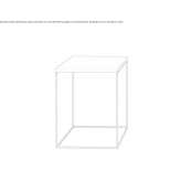 Square coffee table made of MDF Puymoyen