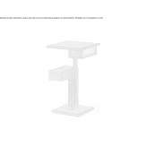Solid wood coffee table/bedside table DeRidder