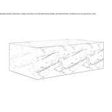 Low rectangular coffee table made of wooden veneer Doerfl