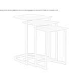 Metal coffee table Hameln