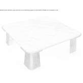 Square marble coffee table Lebus