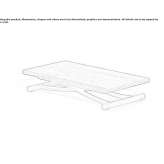 Extendable coffee table with height adjustment Catawba