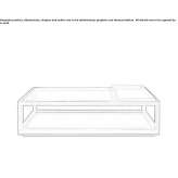Coffee table with storage space Tado