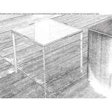 Square coffee table for the living room Velinga