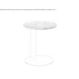 Marble side table Edelira