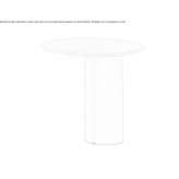 Round stone coffee table Ceric