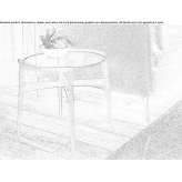 Round coffee table for the living room Meribel