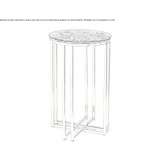 Round coffee table Anavra