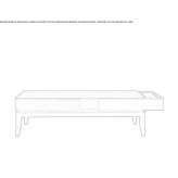 Coffee table with storage space Soskovo