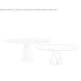 Round marble coffee table Thaon
