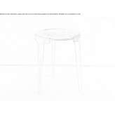 Round coffee table Treon