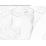 Round marble coffee table Heist