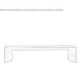 Coffee table with wooden veneer for the living room Aseda